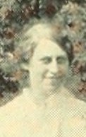 Ethel Knight in the Dramatic Club photograph, 1930