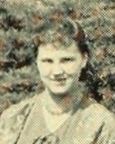 Ruth Blackburn in the Dramatic Club photograph, 1930