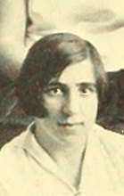 Matilda Cartullo in the Field Hockey photograph, 1930