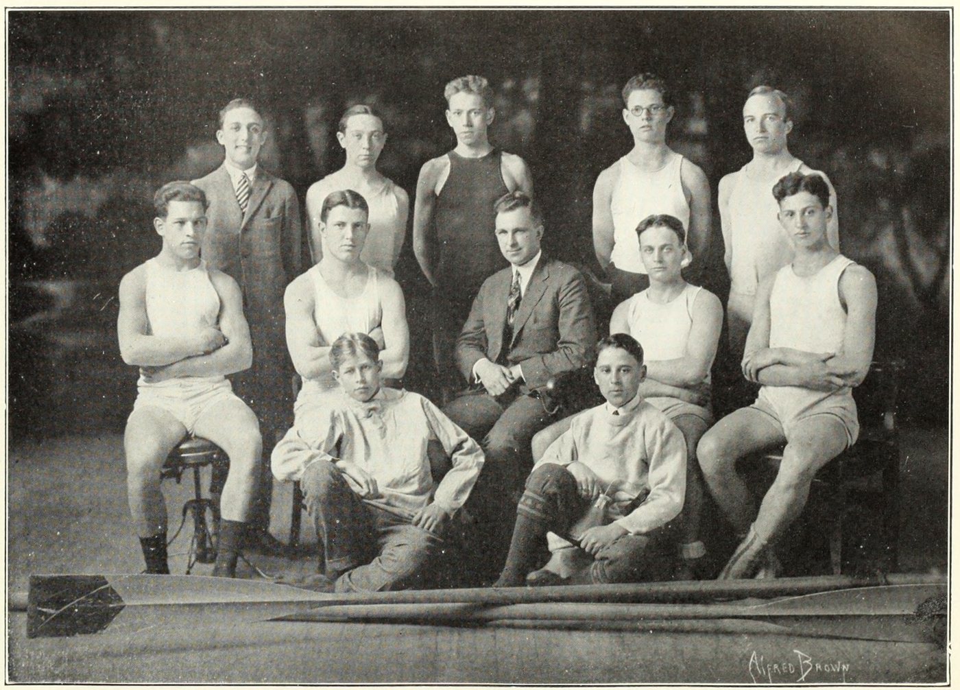 Crew, Brookline High School, 1923