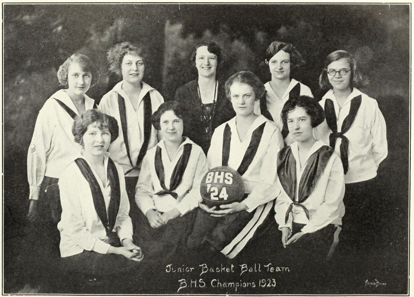 Group Photograph, Brookline High School, 1923