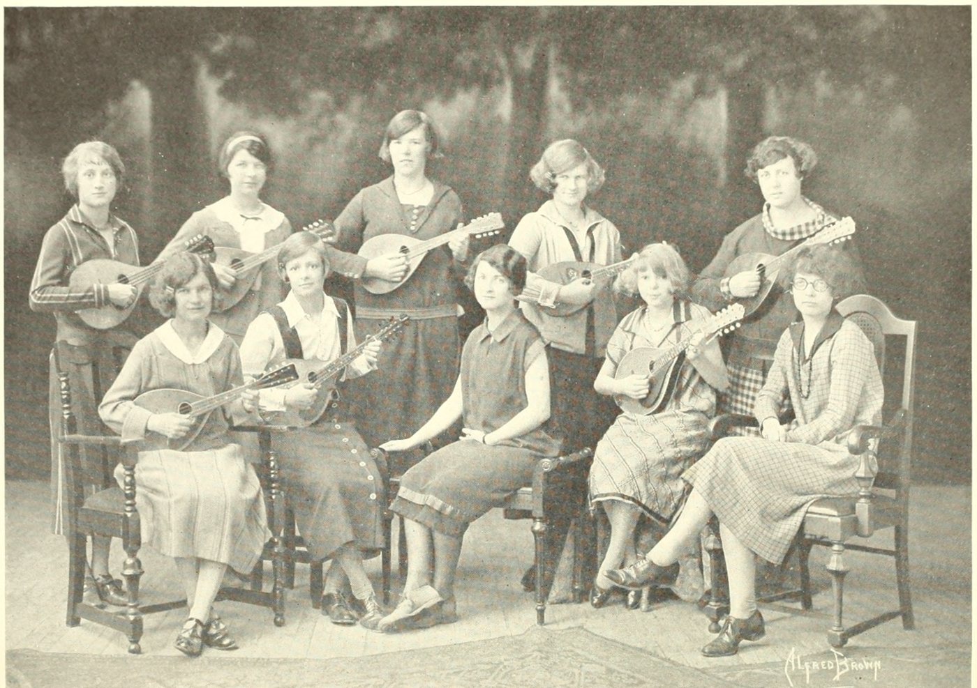 Group Photograph, Brookline High School, 1925