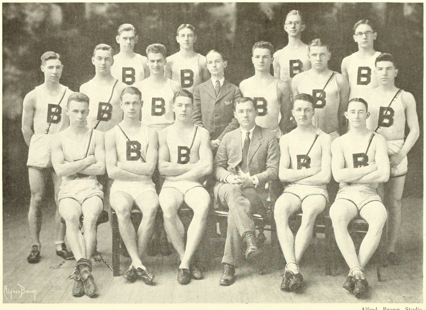 Group Photograph, Brookline High School, 1925