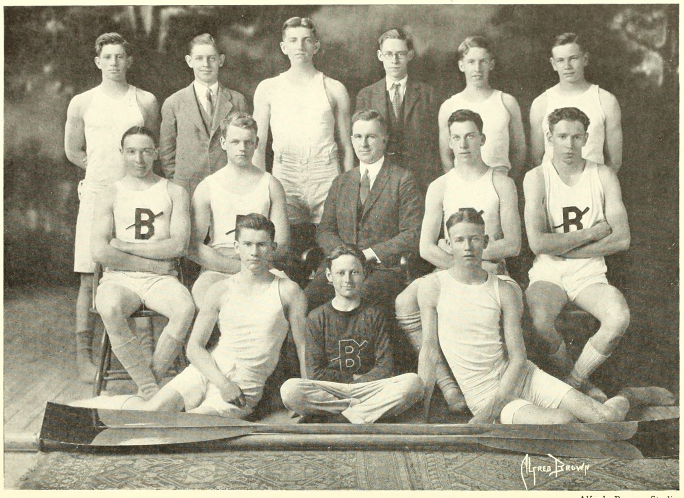 Group Photograph, Brookline High School, 1925
