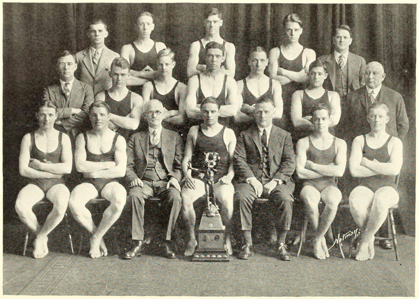 Swimming, Brookline High School, 1926