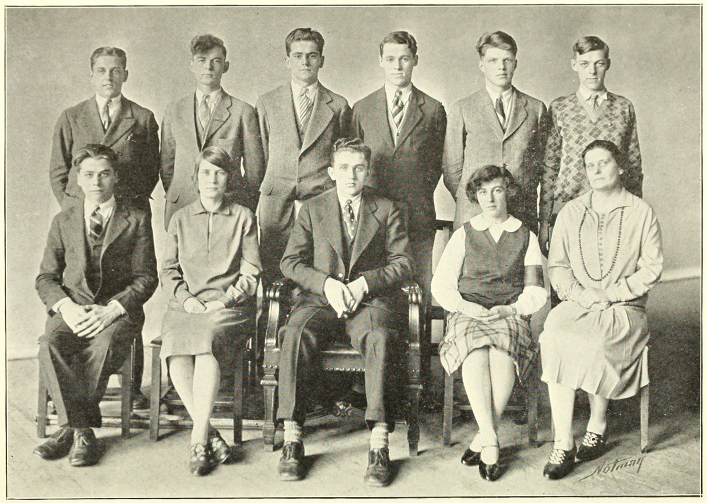Court Of Justice, Brookline High School, 1927