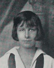 Regina Grenier in the Basket Ball photograph, 1923