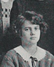 Hortense Wetherbee in the G. A. A. Executive Committee photograph, 1923