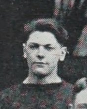 Frank Davies in the Group Photograph photograph, 1923