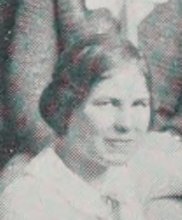 Elizabeth Gerould in the K. B. Club photograph, 1923