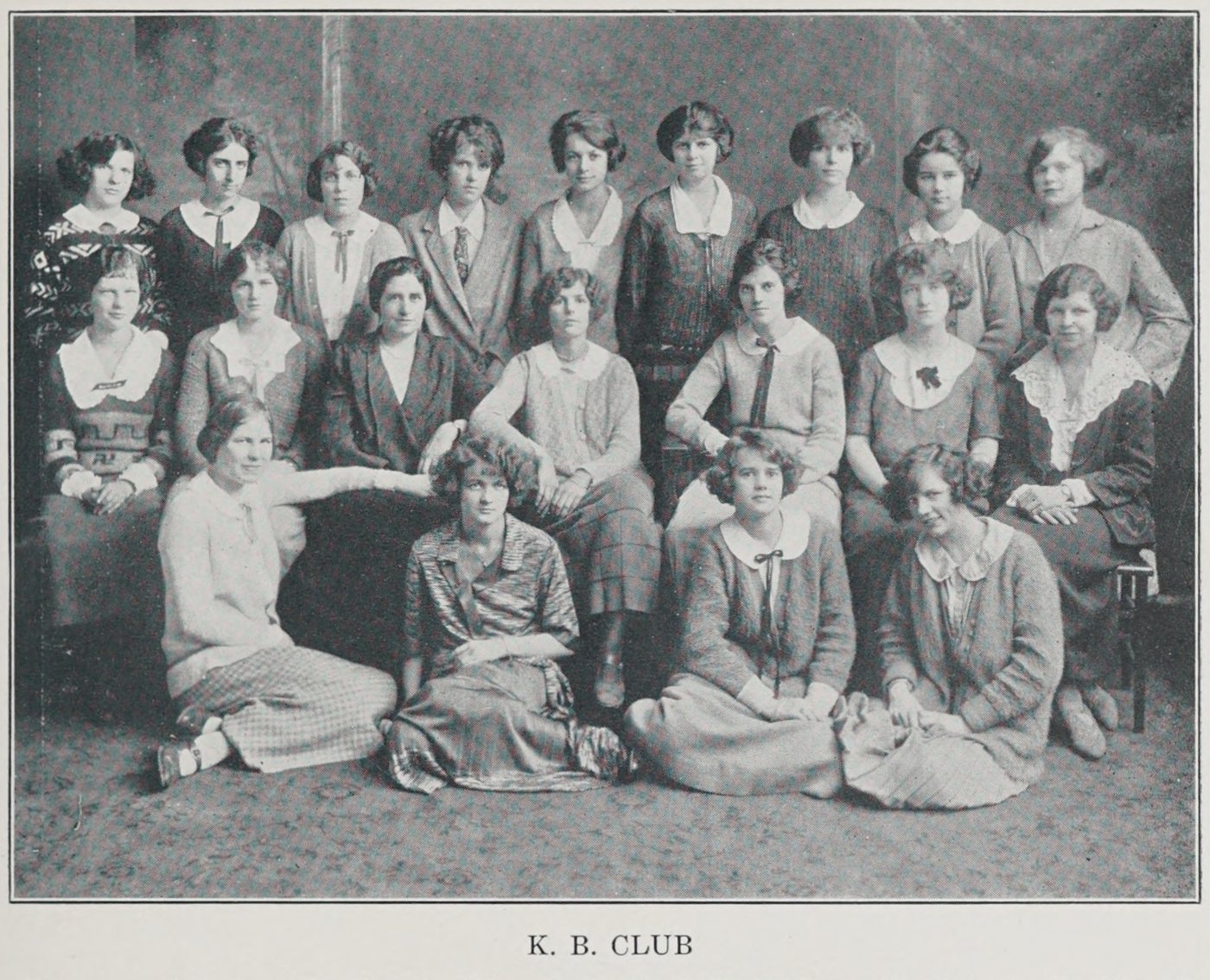 K. B. Club, Cambridge High and Latin School, 1923