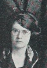 Anna Jeannette Gibson in the Review Staff photograph, 1923