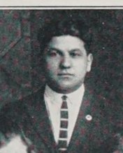 Americus D’agostino in the Spanish Club photograph, 1923