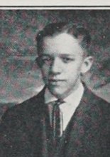Henry Hoffman in the Spanish Club photograph, 1923