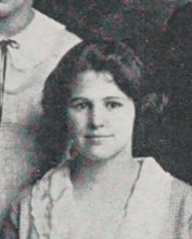 Grace Miriam Small in the Spanish Club photograph, 1923