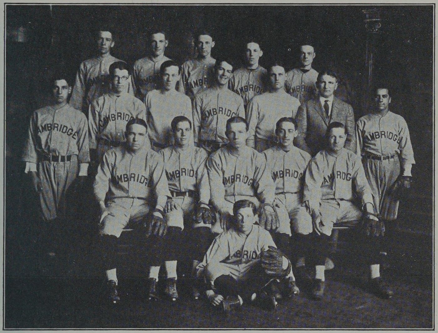Baseball, Cambridge High and Latin School, 1924