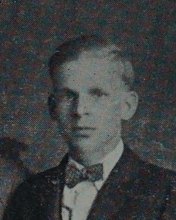 Wilfred B. Nightingale in the Debating photograph, 1924
