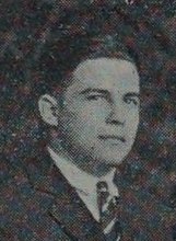 Samuel Winthrop in the Review Staff photograph, 1924