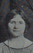 Mae L. Andrews in the Review Staff photograph, 1924