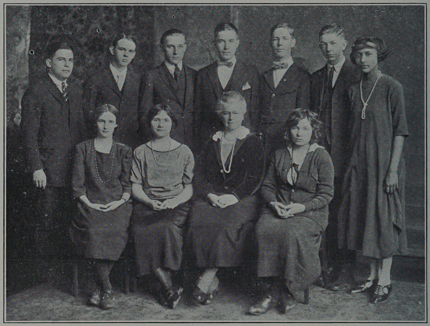 Review Staff, Cambridge High and Latin School, 1924