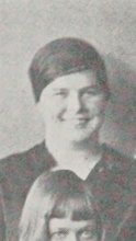 Mary V. Nixon in the Home Economics photograph, 1926