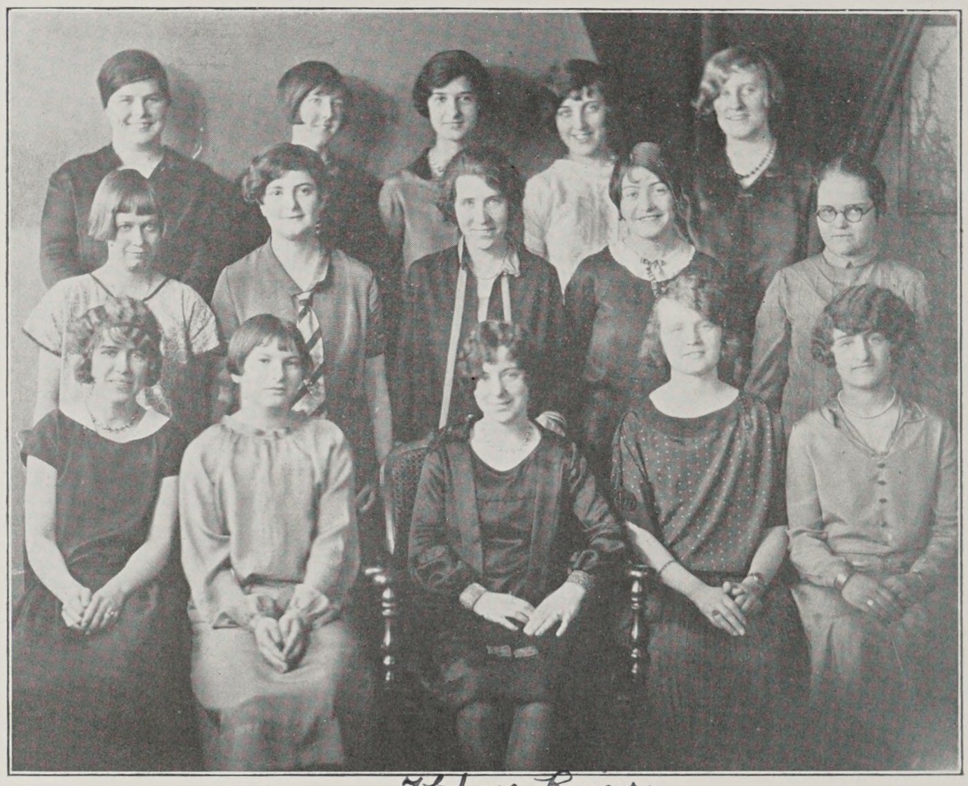 Home Economics, Cambridge High and Latin School, 1926