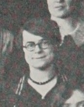 Priscilla Sage in the Klawhowjaha Bjustofe Club photograph, 1926