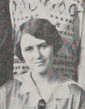 Bernadette Carney in the Klawhowjaha Bjustofe Club photograph, 1926