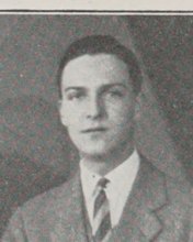 George E. Norton in the Reception Committee photograph, 1926
