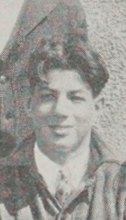 Henry L. Barber in the Swimming Team photograph, 1926