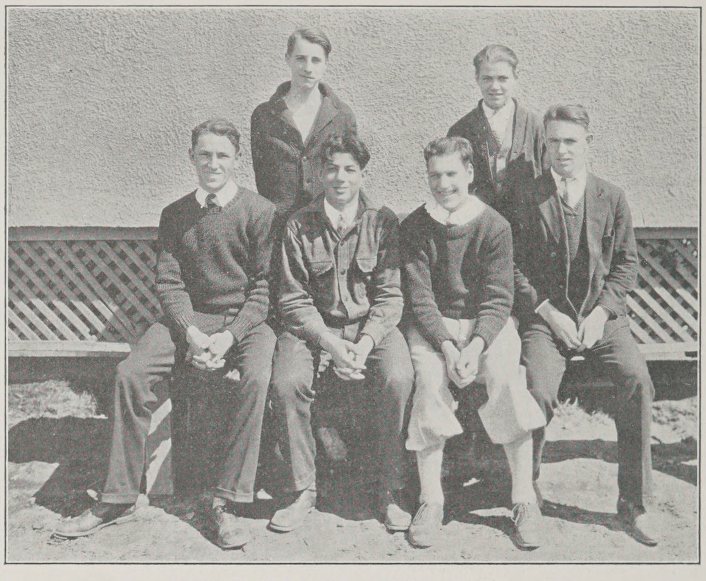Swimming Team, Cambridge High and Latin School, 1926