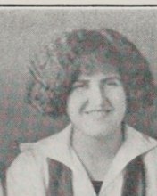Lillian Novak in the The Senior Basket Ball Team photograph, 1926