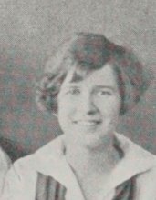 Frances C. Donovan in the The Senior Basket Ball Team photograph, 1926