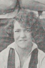 Margaret B. Culhane in the The Senior Basket Ball Team photograph, 1926