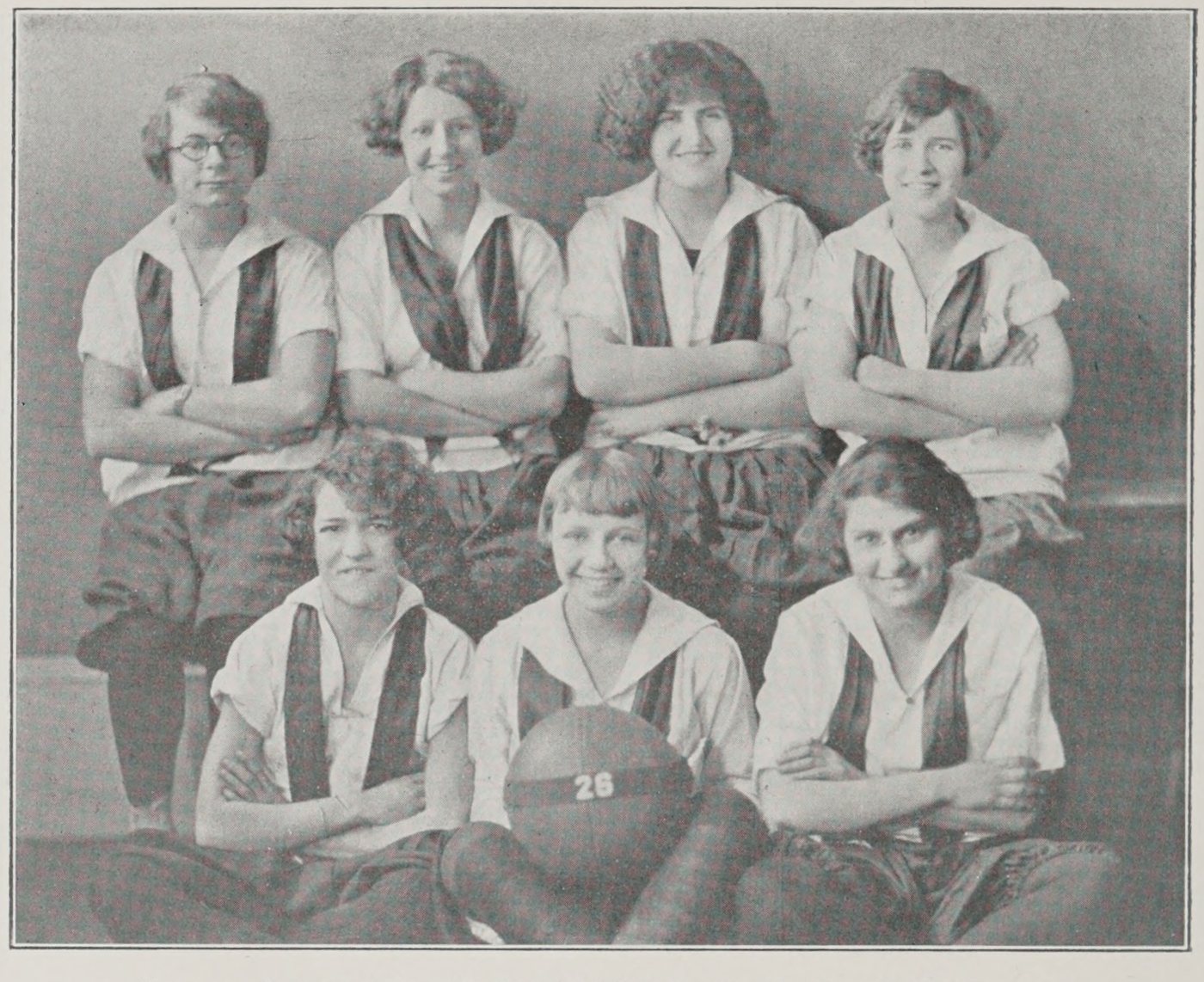 The Senior Basket Ball Team, Cambridge High and Latin School, 1926