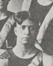 Joseph B. Langone in the Track photograph, 1926