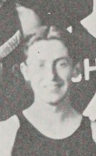 Frederick Francis Meuse in the Track photograph, 1926
