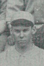 William Francis Trodden in the Baseball photograph, 1927