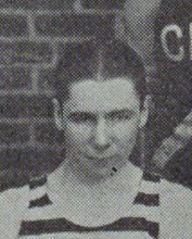 Herbert McKinnon in the Basketball photograph, 1927