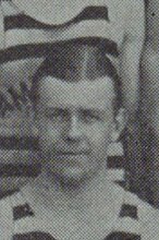 Frank Davis in the Basketball photograph, 1927