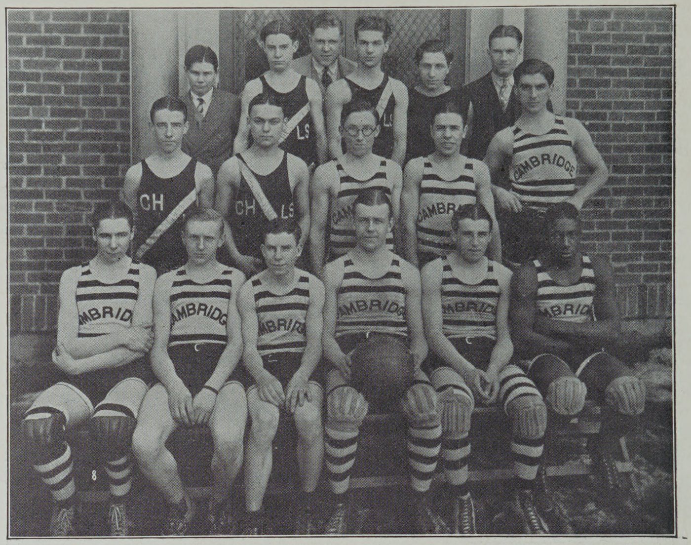Basketball, Cambridge High and Latin School, 1927