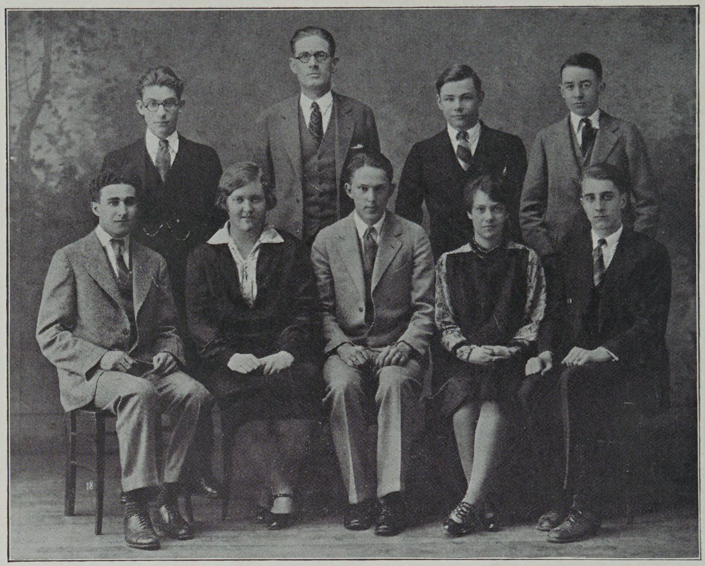 Debating Society, Cambridge High and Latin School, 1927