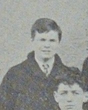 William John Morris in the Football photograph, 1927