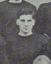 Charles Joseph Cook in the Football photograph, 1927