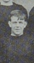 Frank Davis in the Football photograph, 1927