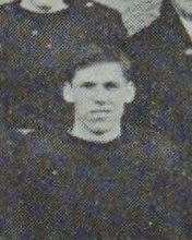 John Francis Temple in the Football photograph, 1927