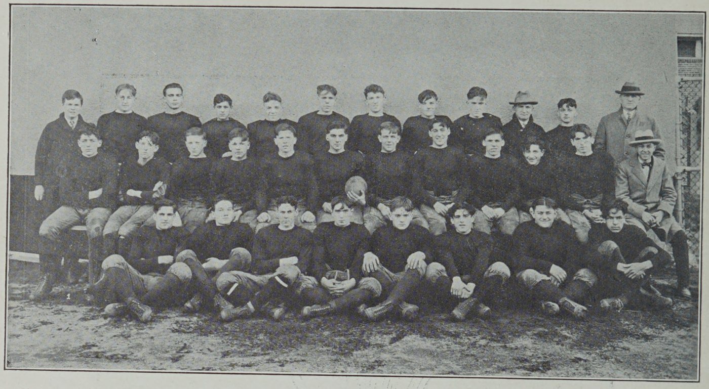 Football, Cambridge High and Latin School, 1927