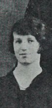 Catherine Elizabeth Corcoran in the Girls Athletic Association photograph, 1927