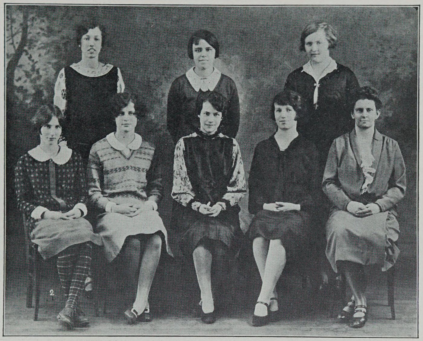 Girls Athletic Association, Cambridge High and Latin School, 1927