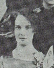 Helen Cecelia Good in the Klawhowjaha Bjustofe Club photograph, 1927